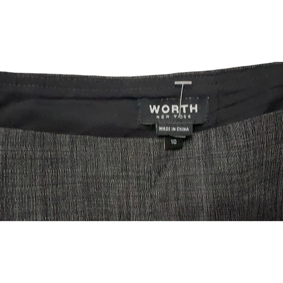 WORTH New York Women's Size 10 Gray Wool Blend‎ Dress Pants Career - Picture 7 of 8